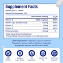 SAM-E Supplement 400mg | Easy Absorption S-Adenosyl-L-Methionine SAM-e 400mg for Bone and Mood Support Supplement | Made in The USA Non-GMO and Gluten Free (90 Day Supply) 5