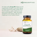 MD Prescriptives Omega MD Supplement - 500 EPA & 250 DHA Omega 3 Fish Oil - Supports Brain Health & Joints* - No Fishy Smell - 60 Softgels 6