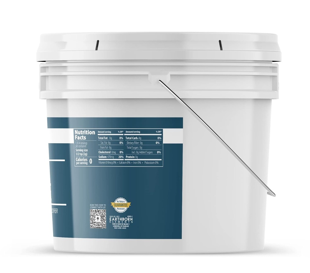 Earthborn Elements Sodium Citrate (1 Gallon), Preservative, Emulsifier 4