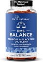 Balance PMS Vitamins for Women - Hormone Balance for Women, Menstrual Support - Primrose Oil, Black Seed Oil & DIM - 60 Liquid Softgels 2