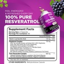 Nutrivein Premium Sea Moss Capsules & Resveratrol Supplement Bundle: High-Absorption Resveratrol Capsules and Irish Sea Moss for Digestion, Vitality, & Repair 3