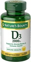 Nature's Bounty D3-2000 IU, 240 Softgels (Pack of 3) 2
