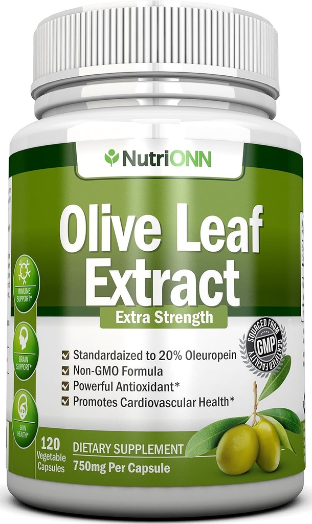 Black Seed Oil Softgels & Olive Leaf Extract Capsules Combo - Targeted Immune Support 6