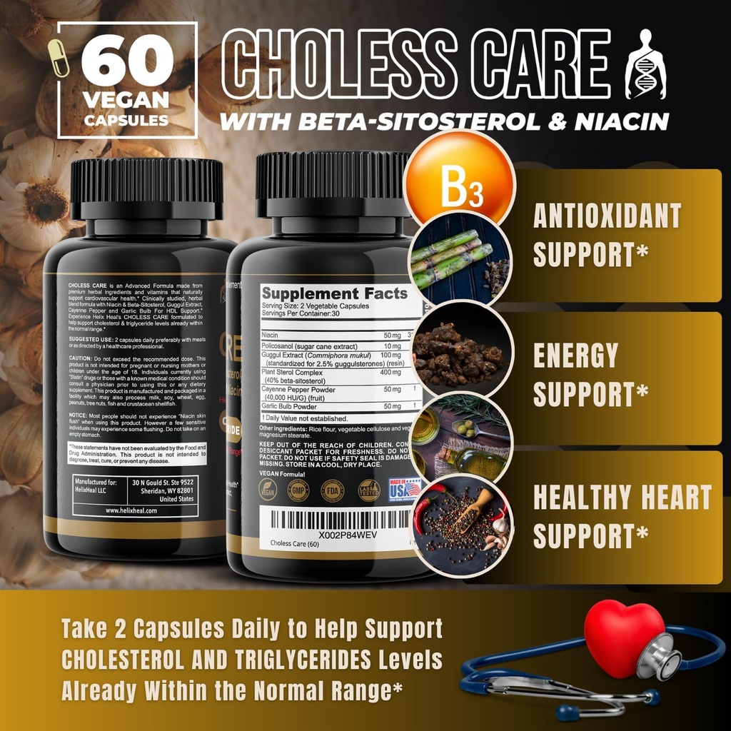 Libido Booster for Women, Saw Palmetto and Cholesterol Support - Discounted Bundle 5