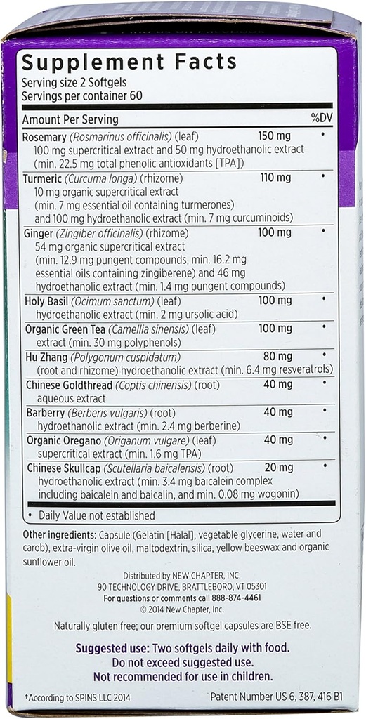 New Chapter Zyflamend Whole Body - 120 ct 6