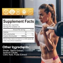 2 Pack Creatine Monohydrate Gummies 5000mg for Men & Women, 120 CT Chewable Creatine Monohydrate for Energy Boost, Muscle Support, 5.6g of Creatine Monohydrate per Serving - Sugar Free 3