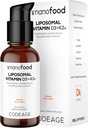 Codeage Liquid Vitamin D3 K2 Supplement, Liposomal Vitamin D Cholecalciferol, Menaquinone MK-7, Liquid Vitamin K - Vegan & Non-GMO - No Sugar - 2 fl oz 2