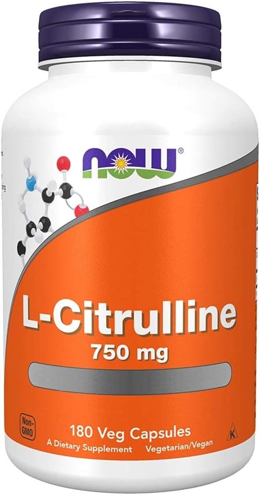 Now Foods L-Citrulline 750 mg - 180 Capsules 5
