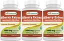 Best Naturals Bilberry 1000 Mg 90 Capsules (90 Count (Pack of 3)) 2