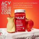 HUM Gut Health Bundle, Daily Cleanse, Flatter Me Digestive Enzymes & Pro Apple Cider Vinegar Gummies with Probiotics for Digestive Health, Probiotics, Vitamin B12, ACV, 3-Step Wellness Support Pack 4