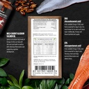 Best Paw Nutrition Pure Wild Alaskan Salmon Oil for Dogs & Cats Allergy, Dry Itchy Skin, Hotspots, & Joint Pain Relief 1000mg Softgels 6