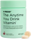 H-PROOF Bundle & Save, The Anytime You Drink Vitamin, 40 Chewable Tablets (20 Servings), Black Cherry & The Anytime You Need Energy Vitamin, 60 Chewable Tablets (30 Servings), Mixed Berry 3