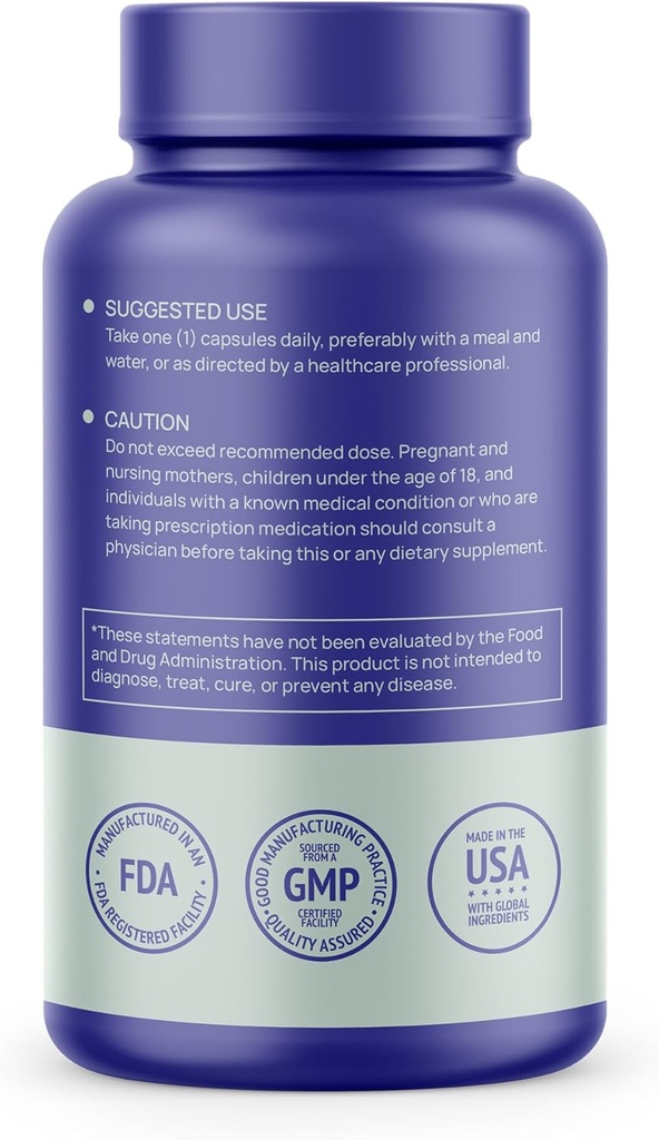 Zinc Picolinate 50mg Vegan Capsules - Highly Absorbable (Chelated) Immune Support Supplement for Men and Women -120 Capules, 4 Month Supply 3