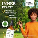 Wild & Organic Hawthorn Berry Tincture 4 fl oz & Motherwort Tincture 4 fl oz 5