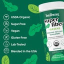 Bellway Super Fiber Powder + Fruit, Mixed Berry Super Fiber + Greens 6