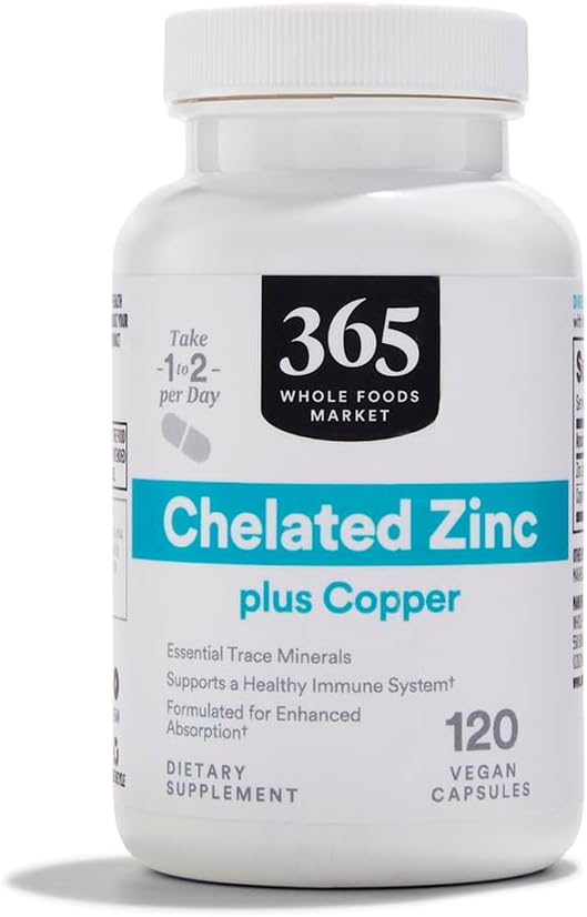 365 Everyday Value, Chelated Zinc, 120 ct 2