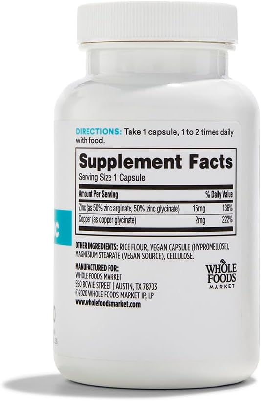 365 Everyday Value, Chelated Zinc, 120 ct 3