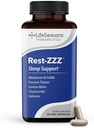 Rest-ZZZ Oral Strips - Powerful Sleep Support Supplement - Fall Asleep & Stay Asleep - Calms Nervous System - Naturally Ease Tension & Restlessness - Low Dose Melatonin GABA & Chamomile - 30 Servings 5