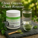 Epic Black Label Premium Chlorophyll Powder Dietary Supplement. Natural Chlorophyll That is Potent and Effective, Easy to Take with a Touch of Mint. 3