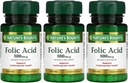 Folic Acid 800 mcg Tablets Maximum Strength, 4 Bottles (250 Count) 3