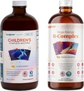 LIQUIDHEALTH Liquid Multivitamin for Kids Children and B Complex Liquid Super Energy Boost B Vitamins Supplements 2
