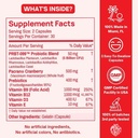 Purely Pink Prebiotic & Probiotics for Women Multivitamin, Vaginal Health Cranberry Supplement Vitamins, Supports pH Balance, Feminine Care, Urinary Tract Health, Healthy Flora and Odor, 30 Servings 6