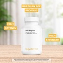 Supersmart - Red Propolis 800mg per Day (High Potency) - Natural Red Propolis Brazil Supplement - 300 Synergistic Antioxidants | Non-GMO & Gluten Free - 60 Vegetarian Capsules 3