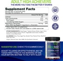Magtein Magnesium L-Threonate 60 Capsules, Magceutics Adult Gummies 150 Count, Vitamin D3 K2 30 Capsules - Bundle 4