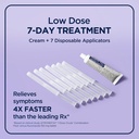 Monistat 7-Day Yeast Infection Treatment for Women, Miconazole Cream (45g Tube) & 7 Applicators, for Relief of Mild Vaginal Itching 5