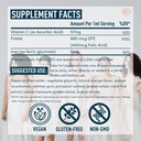 Womens Iron with Folic Acid Tablets and Liquid Drops - Enhanced Anemia and Pregnancy Support Bundle 4