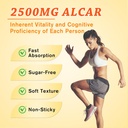 2 Pack Acetyl L-Carnitine Gummies for Men & Women - Daily Energy Support with Immune Support Gummies, Mango Flavor, 120 Count 6
