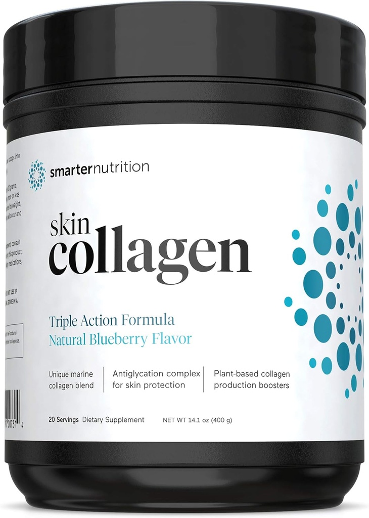 SMARTERNUTRITION Curcumin - Potency and Absorption + Smarter Skin Collagen - Triple Action Formula for Vibrant, Healthy Skin 4