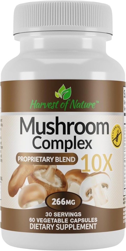 Harvest of Nature Mushroom Complex, 266 mg 2