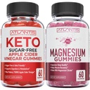 Magnesium 60 Gummies + Sugar Free Keto Apple Cider Vinegar 60 Gummies 2