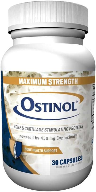 Ostinol Maximum Strength 450mg - Bone & Joint Supplement | Stem Cell Activation Certified | Bio Active Protein Complex for Moderate Bone Loss & Moderate Joint Disfunction - 30 Capsules 2