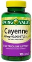 Spring Valley Cayenne Capsules 455 MG 40000 STU 100 Count 2