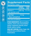 The Vitamin Shoppe Vitamin C 1,000MG with Rose HIPS, Antioxidant That Supports Immune and Cardiovascular Health, Rose HIPS Provide A Natural Source of Vitamin C (300 Tablets) 3