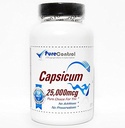 Capsicum 25,000mcg // 200 Capsules // Pure // by PureControl Supplements 2