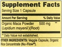 Generic Spring Valley Maca Root 500mg Capsules, Organic Maca Root for Women and Men, Dietary Supplement, 90 Vegetarian Capsules + DRI Store +Sticker 3