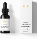 Nuova formula erboristica avanzata | SIA Organica gocce di drenaggio linfatico Supplementi 2 Fl. Oz - Supporto immunitario, Detox e pulizia linfatica | Non-GMO | Vegan |