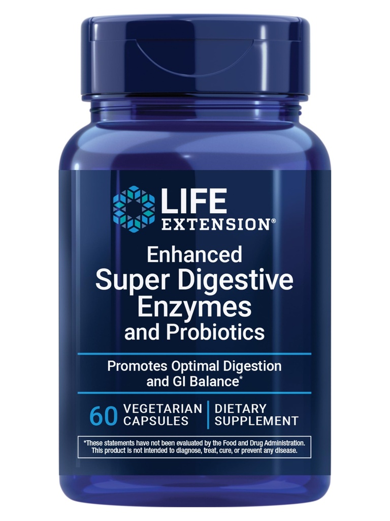 Probiotici – B. coagulans Probiotici, 10 enzimi digestivi – Supporta digestione, Comfort & GI Balance – Non-GMO, Vegetariano – 60 capsule