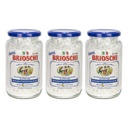 Brioschi [Pack 3 Italien Lemon aromatisé rafraîchissant Effervescent] Aide digestive, brûlures d'estomac, l'estomac relevé, l'indigestion acide.