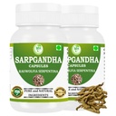 Morsan Healthcare Sarpgandha (Rauwolfia Serpentina) Capsules – Pack of 2 x 60 Veg Capsules | 500 mg Herbal Extract | Natural Ayurvedic Supplement for Daily Wellness