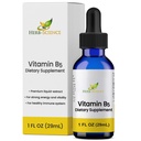 Vitamina liquida B5 – 36 Serve – Acido pantotenico ad alto assorbimento per l'energia, supporto Mood & Nerve – Alcohol non OGM vegano – Meglio di capsule o pillole – 1 Fl Oz