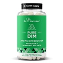 DIM Ergänzung Pure 200 Mg für Frauen oder Männer – Estrogen Hormon Balance Supplement für Energie, Fett, Stress, Menopause, Hot Flashes – Verbesserte Bioverfügbarkeit BioPerine – 60 Vegan Soft Capsules