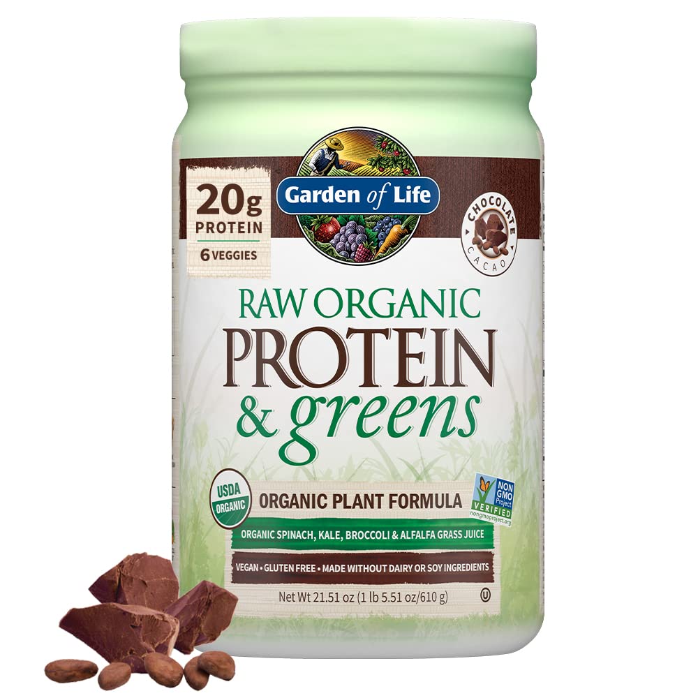 GARDINO DI VITA Proteine organiche di cioccolato & verdi, 21.51 OZ