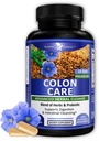 Potent Garden 15 jours Quick Colon Cleanse & Detox pour la régularité et le soutien à la digestion saine avec fibre, herbes et probiotiques pour Gut Health & Energy Support, facile et efficace 30 capsules