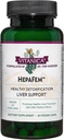 Vitanica, Hepafem, Supporto per la pulizia del fegato, Vegan/Vegetarian, 60 capsule