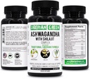 Siberian Green Ashwagandha con Altai Shilajit & Turmeric Ayurvedic Complex 60 capsule – Tradizionale Siberiano Formula Stress Relief, Mood, Energy Support, Immune System Recovery