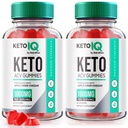 NutraRize (Pack of 2 Keto IQ Keto ACV Gummies, Formula per la perdita di peso avanzata, Integratore alimentare, Gomitas Recensioni (120 Gummies)